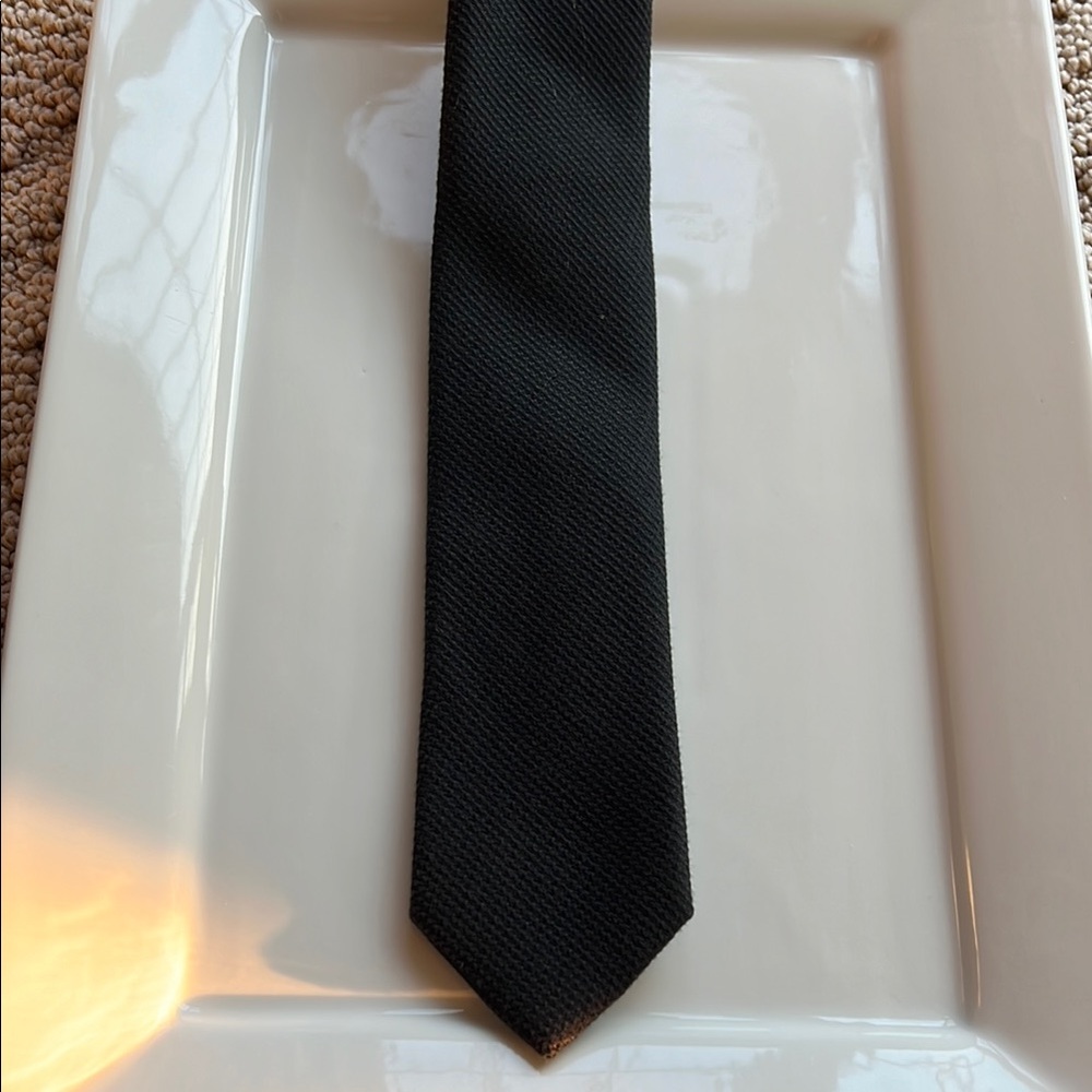 Bar III Sleek Black Tie